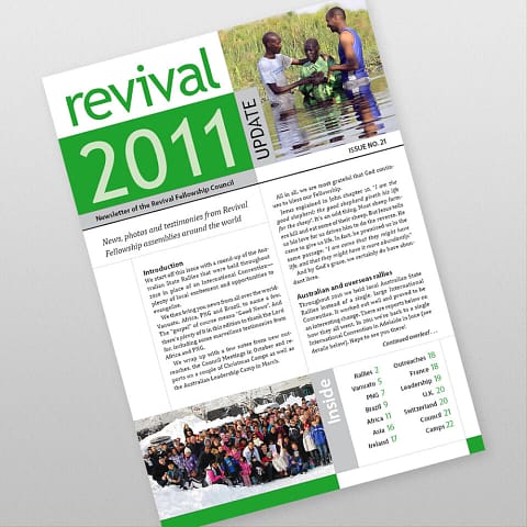 Revival Fellowship international newsletter 21