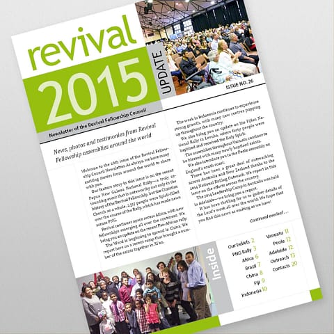 Revival Fellowship international newsletter 26
