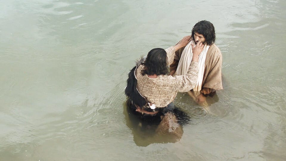 John baptises Jesus